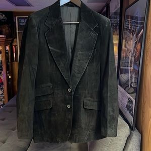 Tom Ford for Gucci, black suede sports jacket, barely worn, excellent condition